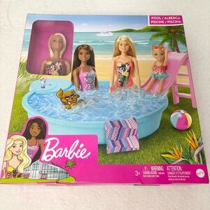 Barbie Life in‎ the Dreamhouse Pool Doll and Playset NEW IN BOX!